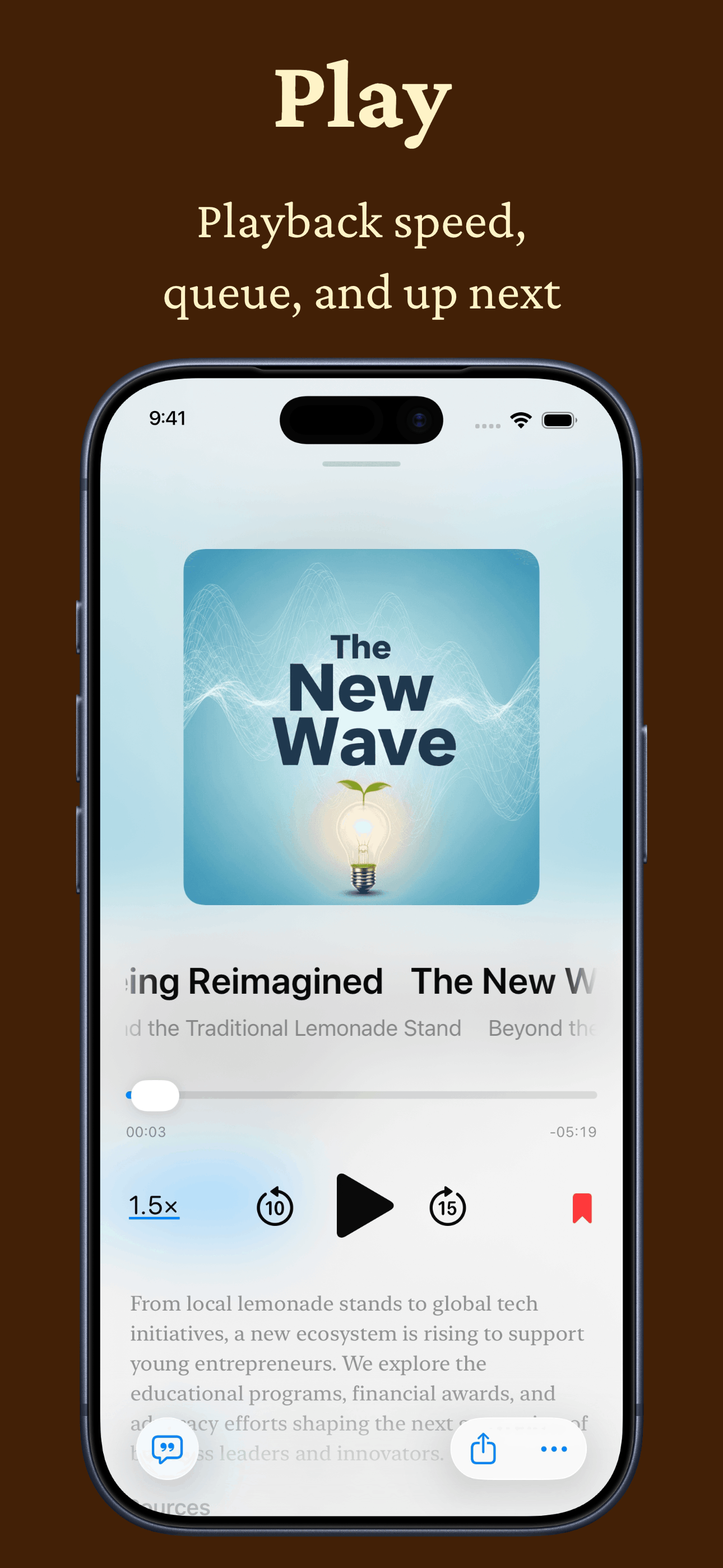 Casti - Personalized Podcasts screenshot 7